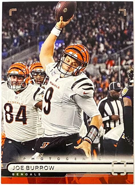 Joe Burrow Panini Chronicles Photogenic Football Cincinnati