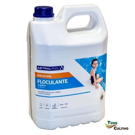 Floculante líquido ASTRAL Clarifica el agua