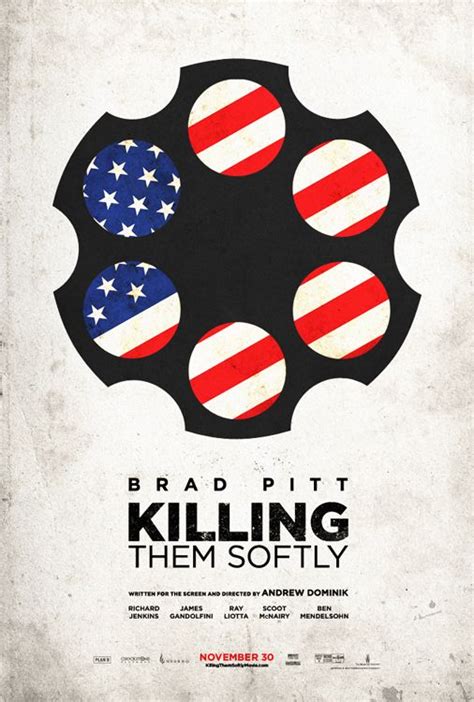 KILLING THEM SOFTLY Posters. KILLING THEM SOFTLY Stars Brad Pitt