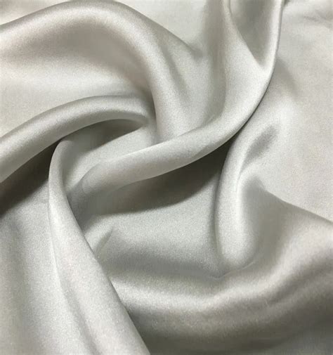 16mm Pure Silk Fabric Satin Crepe Heavy 100 Pure Satin Silk Wedding