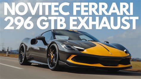 Driving The Novitec Ferrari Gtb With Sports Exhaust Youtube