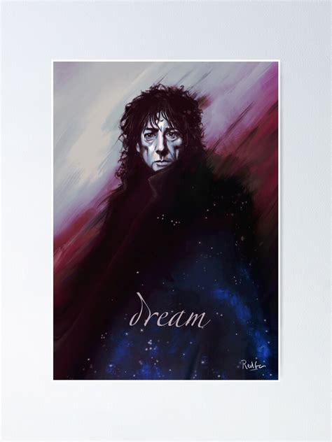 "Dream: Neil Gaiman" Poster for Sale by redgeolivier | Redbubble