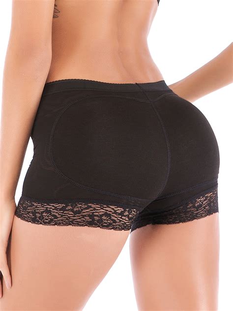 Butt Lifter Shapewear Padded Panty Hip Enhancer Lace Panties Seamless