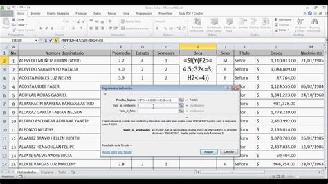 Funcion Si Excel Varias Condiciones Youtube