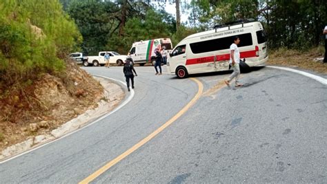 Choque En Carretera De Juquila A Oaxaca Deja Dos Personas Lesionadas Nvi Noticias