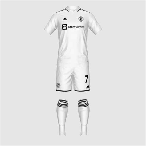 Manchester United Concept Kit White FIFA 23 Kit Creator Showcase