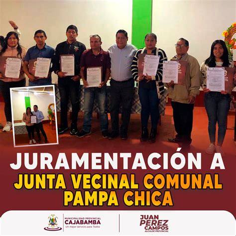 Se llevó a cabo la juramentación de la Junta Vecinal Comunal del Barrio