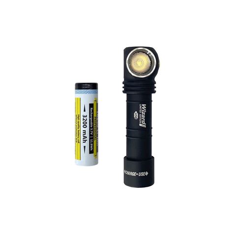 Налобный фонарь Armytek Wizard Pro Magnet USB 18650 Nichia LED Warm