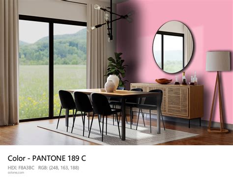 About PANTONE 189 C Color - Color codes, similar colors and paints ...