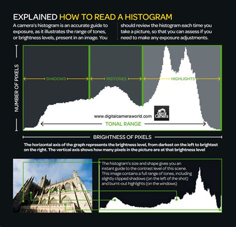 Cheat Sheet How To Read A Histogram Histogram Photography