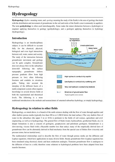 PDF Hydro Geology DOKUMEN TIPS