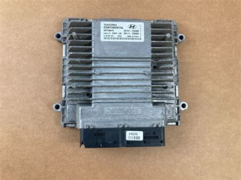 Hyundai Sonata L Engine Computer Control Module Ecu Ecm Pcm