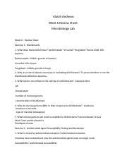 SU BIO2071 W6 A2 Andrews A Docx Alaiah Andrews Week 6 Review Sheet