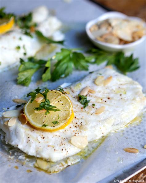 Dos De Cabillaud Au Four Amandes Et Citron Recette Facile