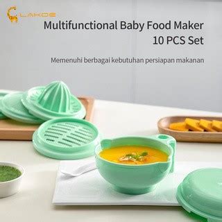 Jual Lakoeofficialmall Multifungsi Grinding Bowl Baby Food Maker Alat