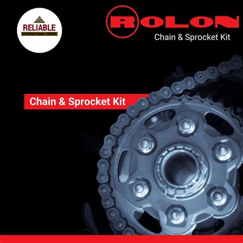 Rolon Chain Sprocket Kit For Kawasaki Ninja 650 650R 400 400R