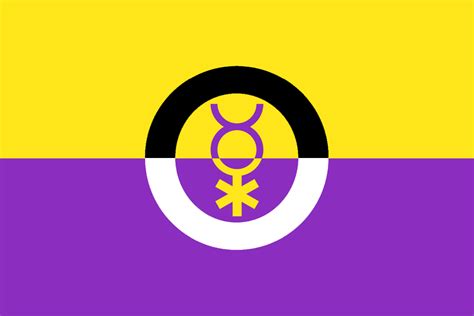 Intersex Nonbinary Internon Flag Redesign R Queervexillology