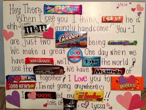 The Best Ideas For Valentines Day Card With Candy Best Recipes Ideas