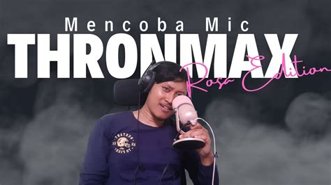 Mic Terjangkau Untuk Youtuber Dan Konten Kreator Baru Thronmax Rosa