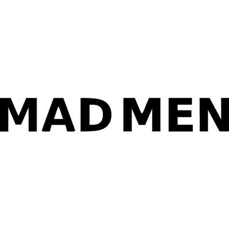 Mad Men logo vector SVG, PNG download free