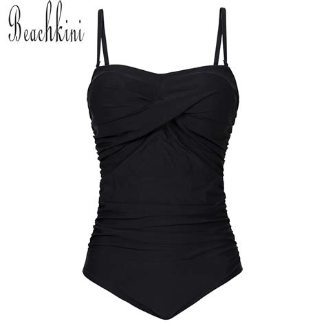 Twist Swimwear Women One Piece Swimsuits Front Fold Bathing Suits Push