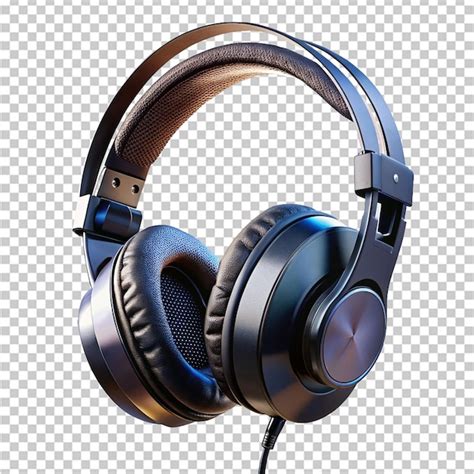 Premium PSD Beautiful Gaming Headphone Isolated On Transparent