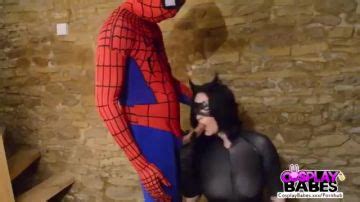 Spiderman Fucks Catwoman In Role Play Sex Porn