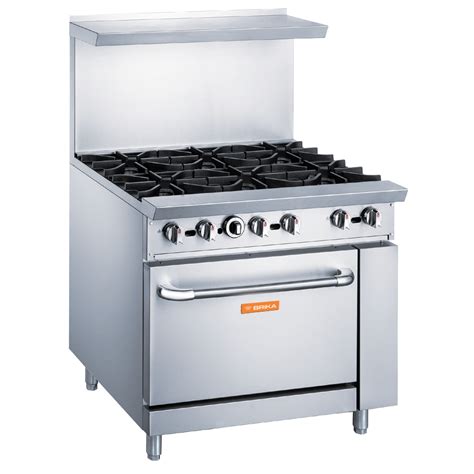 Gas Range Restaurant Equipment Brika British Columbia And Toronto