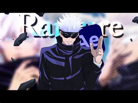 Rapture Satoru Gojo Edit AMV YouTube