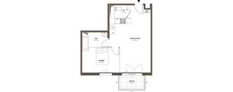 Plan Appartement T2 De 45 53 M² Neuf à Montigny Lès Cormeilles