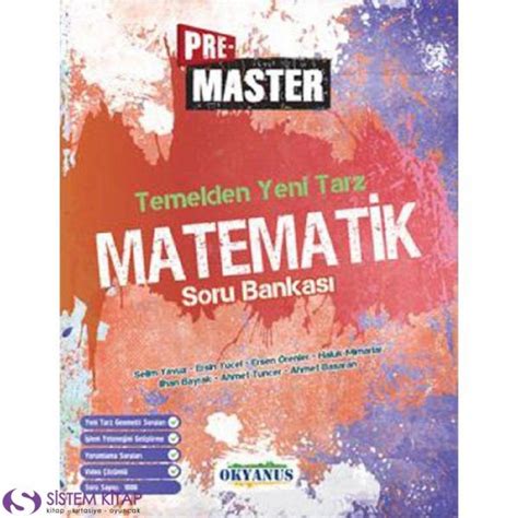 Okyanus Yay Nlar Pre Master Temelden Yeni Tarz Matematik Soru Bankas