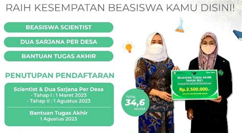 Dinas Pendidikan Bojonegoro Buka Kembali Program Beasiswa Surabaya Today