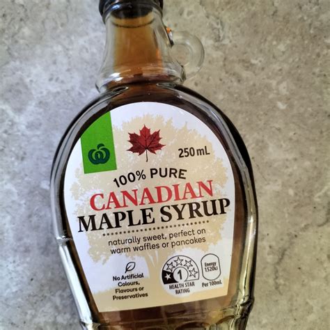 Woolworths Australia Canadian Maple Syrup Reviews Abillion