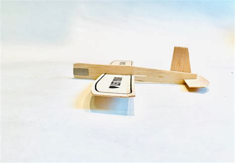 Balsa Wood Toy Airplane Set Of Ten Etsy