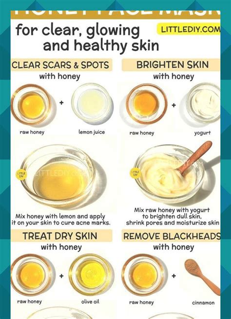 Honey Face Masks For Clear Bright And Glowing Skin Treating Dry Skin