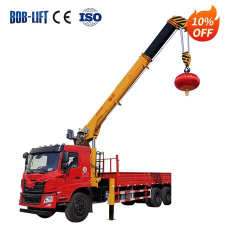 Crane Factory Ton Telescopic Boom Truck Mounted Crane Mobile Truck