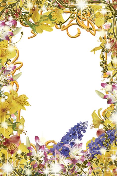 Imagens Png Fundo Transparente Gr Tis Frames Png Flores