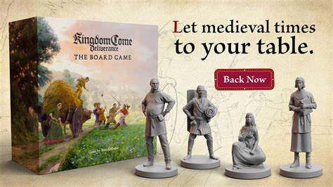 Kingdom Come Deliverance The Board Game Launch Trailer Youtube