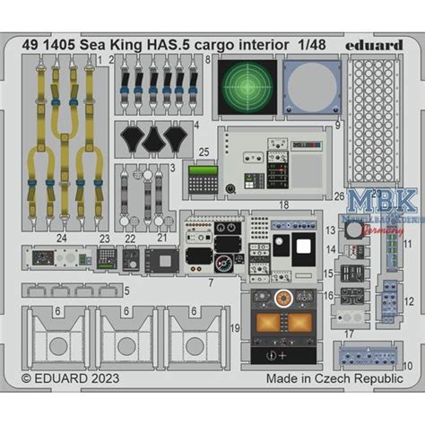 Westland Sea King HAS 5 Cargo Interior 1 48