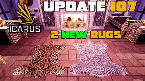 Icarus Week Update New Rugs New Tachyon Armor News Next Week