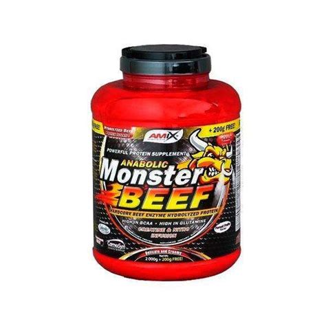 Amix Beef Monster Protein Kg G Frutos Silvestres Kuantokusta