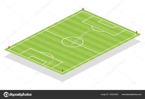 Soccer field. Perspective elements Stock Vector by ©Makc76 183536360