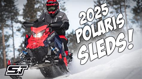 2025 Polaris Snowmobiles EXCLUSIVE First Look At Everything NEW