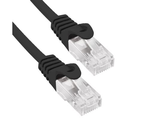 Phasak Cable De Red Cat 6 UTP Solido CCA Cat 6 UTP Negro 3M En PUNTO BY Z E