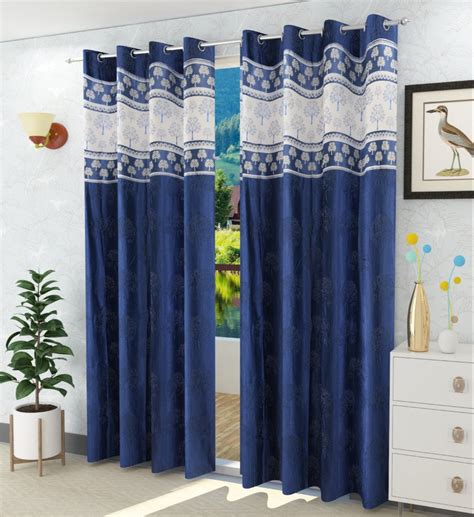 Polyester Copper Patch Readymade Curtains Dazzle Dreams For Home Rs