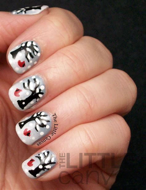 Winter Nail Art! - The Little Canvas