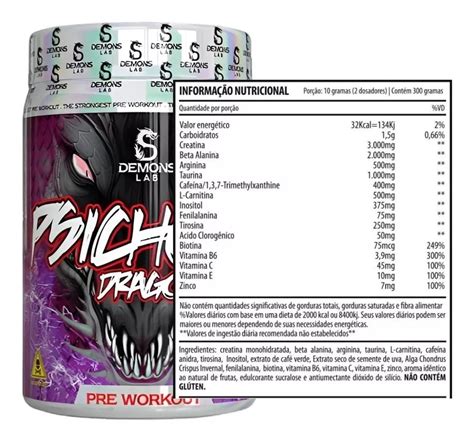 Compre Pr Treino Psichotic Demon G Demons Lab Aqui Na Tigers