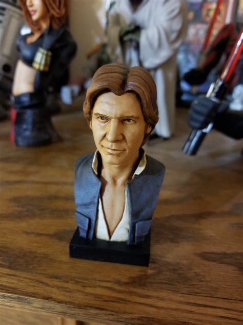 Imprimible En 3D Busto De Han Solo Hecho Con AnyCubic PhotonCults