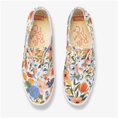 Keds Shoes Keds X Rifle Paper Co Champion Botanical Sneaker Size 9