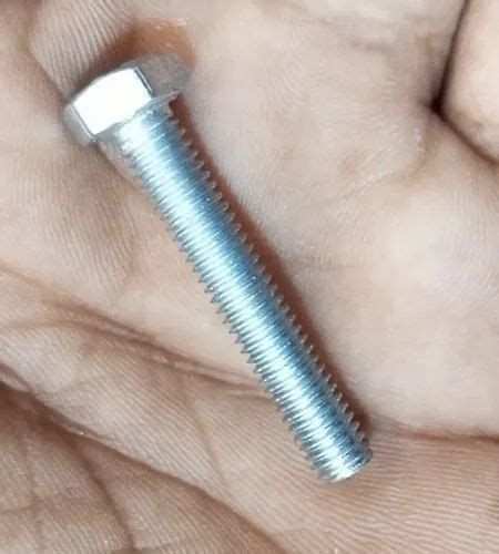 Mild Steel Full Thread Hex Bolt Grade Ms Size M5toM12 At Rs 97 Kg